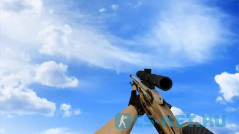 Модель «SSG 08 | Жало смерти (Death Strike)» для CS 1.6 (скрин 3)