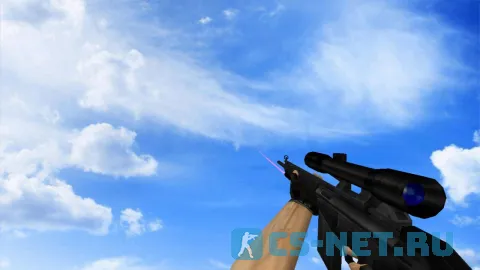 Модель «G3SG1 с лазерным прицелом» для CS 1.6