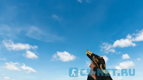 Пак моделей оружия «Gold Dragon Pack» для CS 1.6 (Deagle)