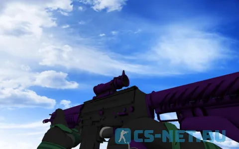 Пак с Мотоциклетными перчатками Черепаха для CS 1.6 (SG-552)