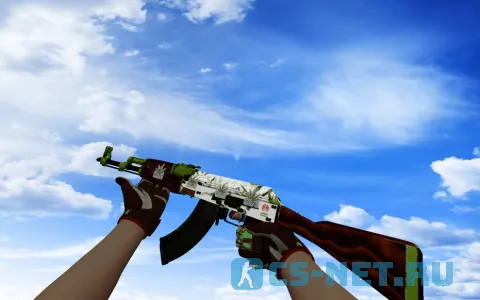 Пак моделей оружия «С перчатками Окисление бронзы» для CS 1.6 (AK47)