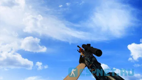 Модель «SSG-08 Пламя дракона» для CS 1.6 (скрин 3)