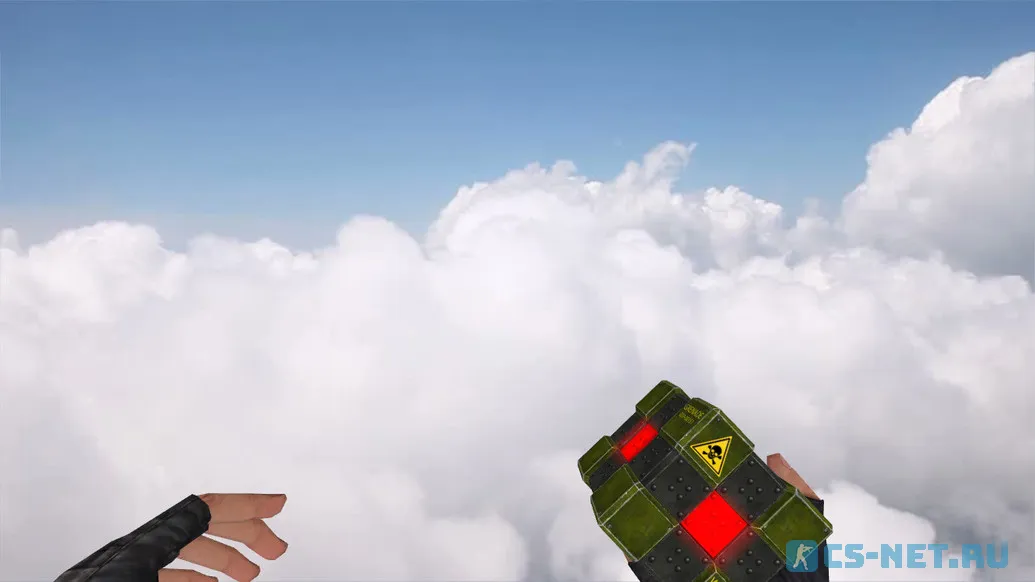 Модель HE гранаты «CSO Voxel Grenade» для CS 1.6