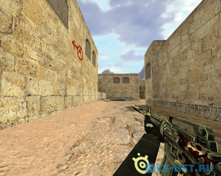 Пак моделей оружия «Steelseries» для CS 1.6 (M4A1)