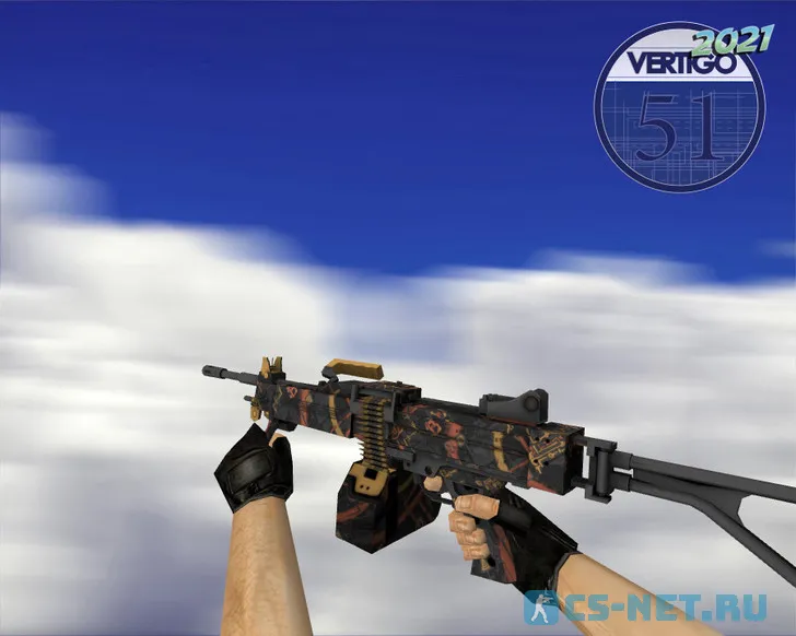 Пак моделей оружия «Vertigo 2021» для CS 1.6 (Negev)