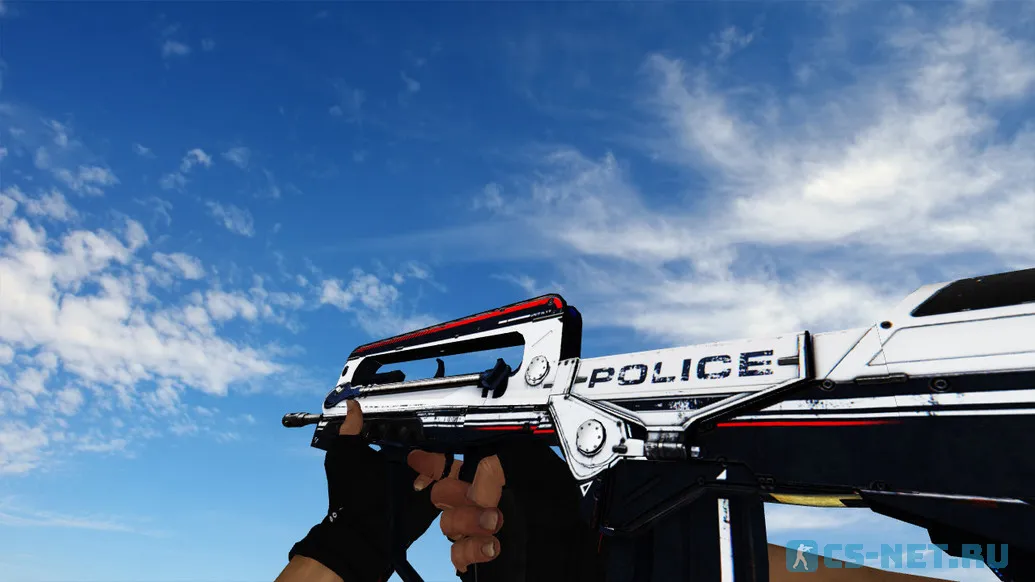Пак моделей оружия из CS GO с ручной анимацией осмотра для CS 1.6 (Famas)