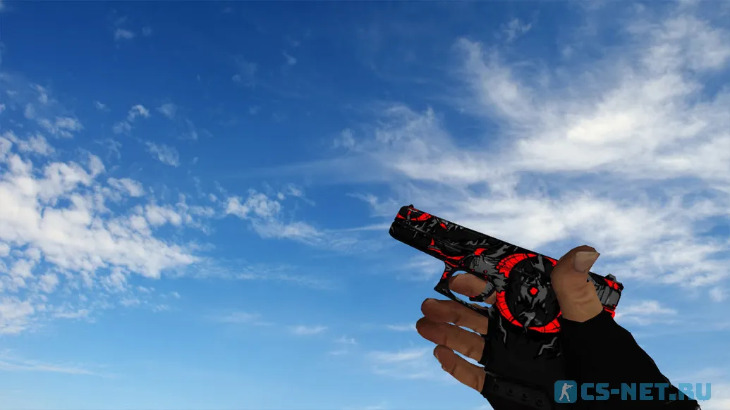 Пак моделей оружия из CS GO с ручной анимацией осмотра для CS 1.6 (Glock)