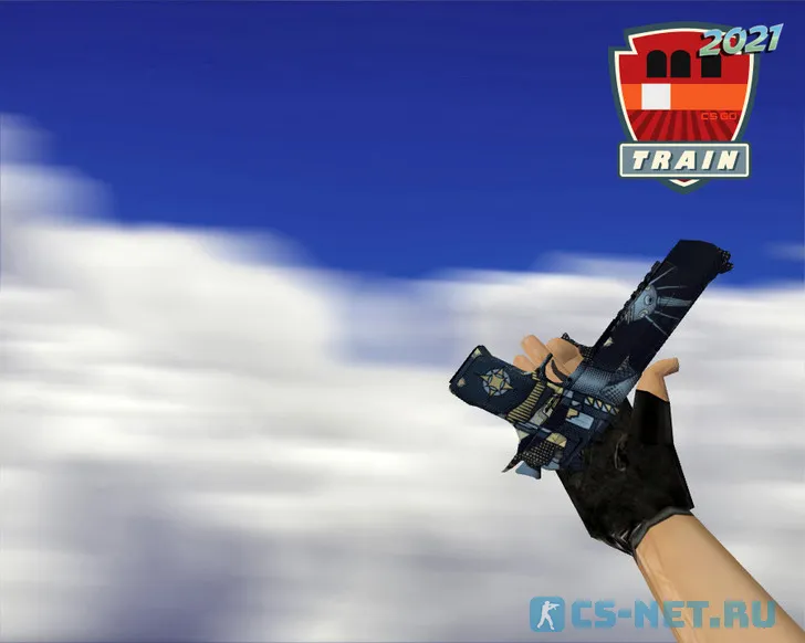 Пак моделей оружия из коллекции «Train 2021» для CS 1.6 (Deagle)
