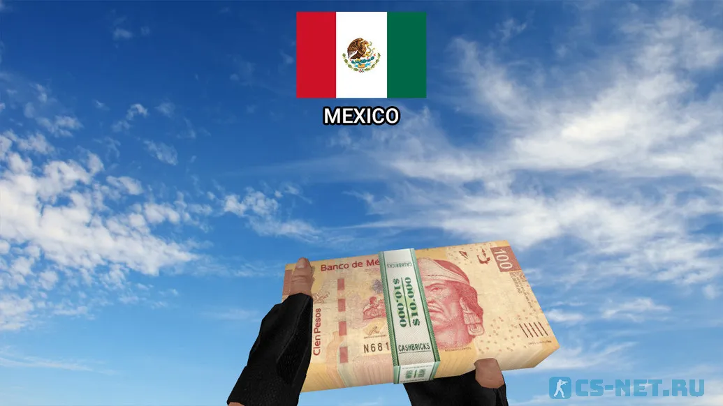 Модель «Бомба | Деньги» для CS 1.6 (Mexico - pesos)