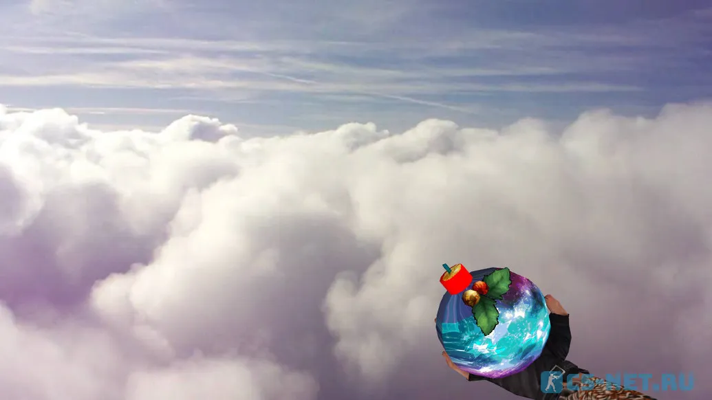 Модель HE гранаты «Xmas Ball Grenade» для CS 1.6