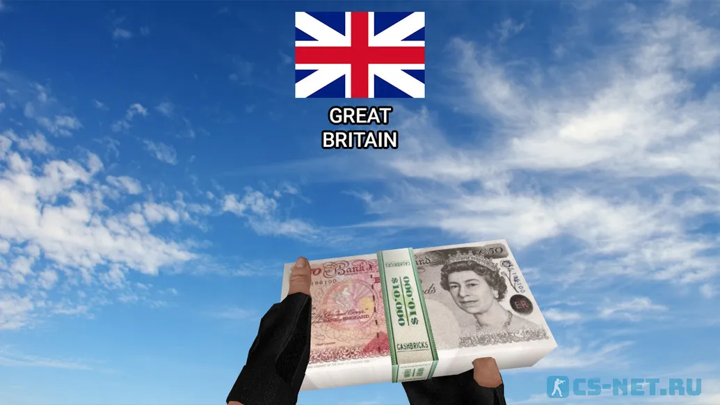 Модель «Бомба | Деньги» для CS 1.6 (UK - Pounds)