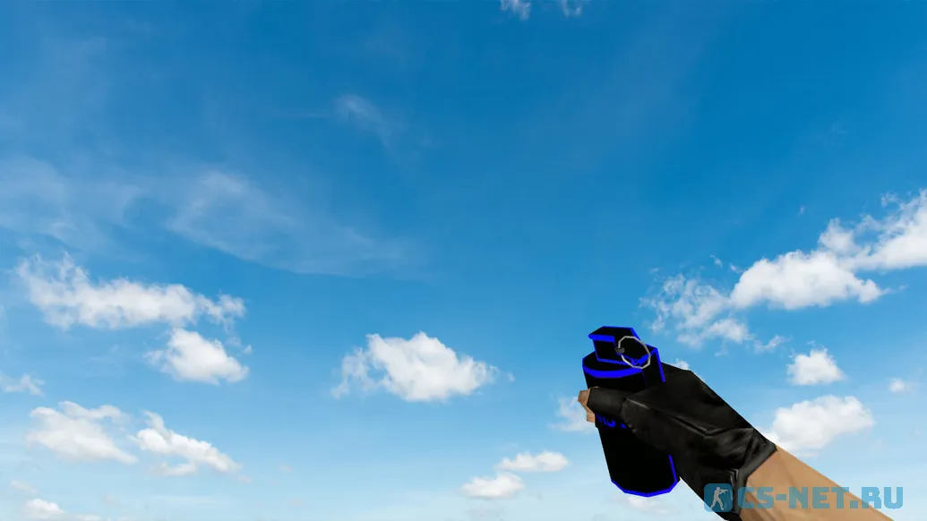 Пак гранат «TRON Legacy Grenades» для CS 1.6 (слеповая)