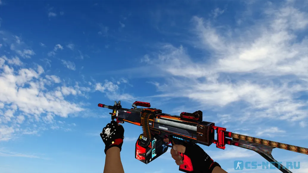Пак моделей оружия из CS GO с ручной анимацией осмотра для CS 1.6 (Negev)