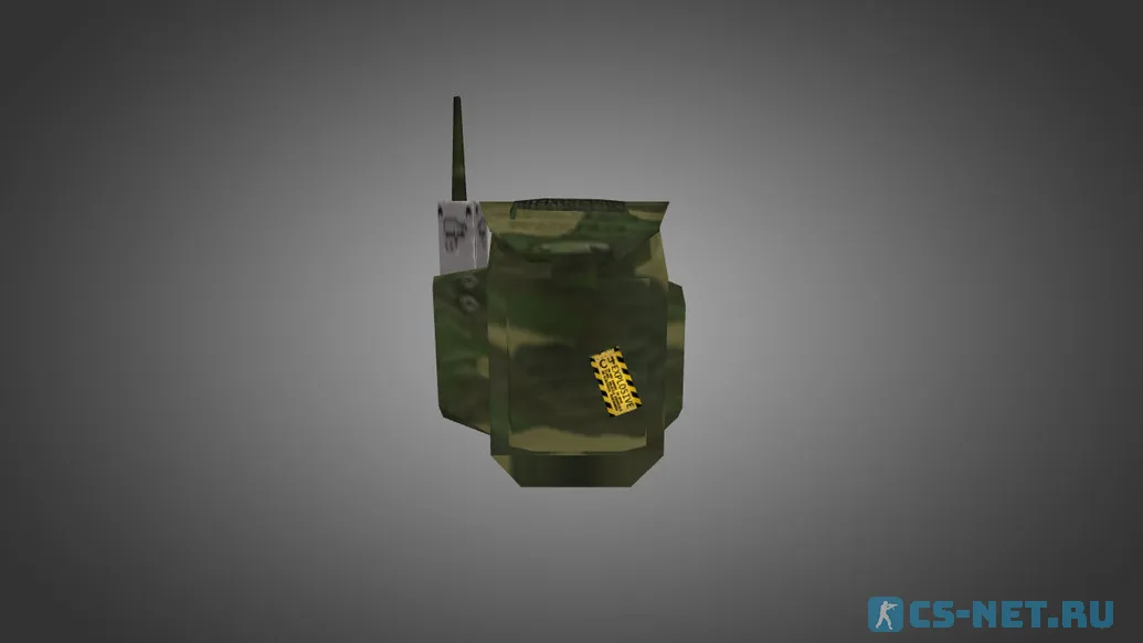 Модель «Рюкзак в камуфляже» для CS 1.6