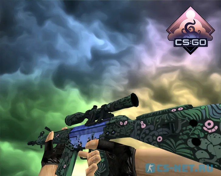 Пак моделей оружия «Грёзы и кошмары» для CS 1.6 (G3SG1)