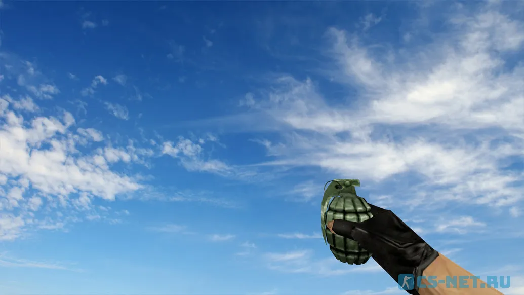 Модель HE гранаты «Half-Life Frag Grenade» для CS 1.6