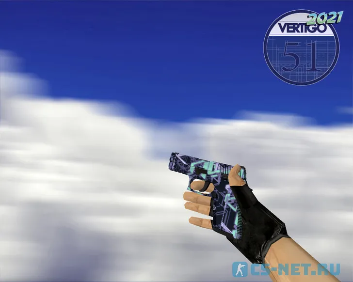 Пак моделей оружия «Vertigo 2021» для CS 1.6 (P250)