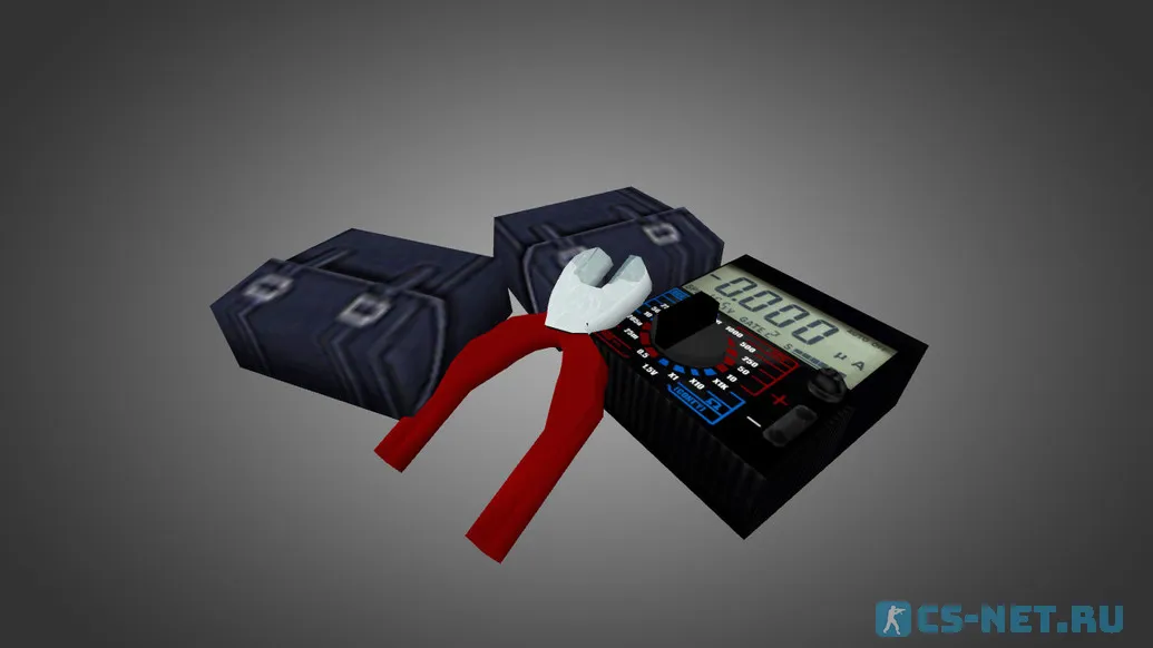 Модель «Black Defkit with Wirecutters and multimeter» для CS 1.6 (скрин 3)