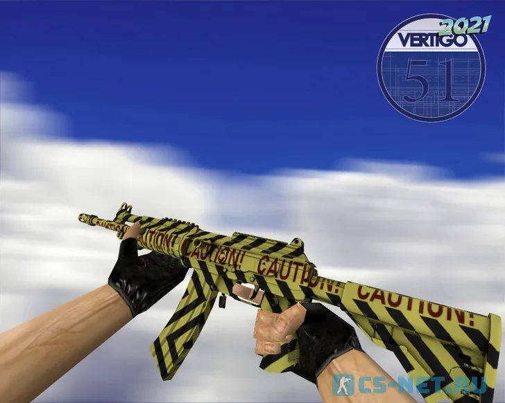 Пак моделей оружия «Vertigo 2021» для CS 1.6 (Galil)