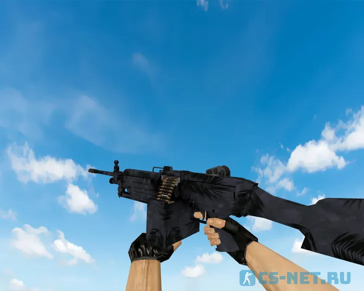 Пак моделей оружия из коллекции «Dust 2 2021» для CS 1.6 (M249)