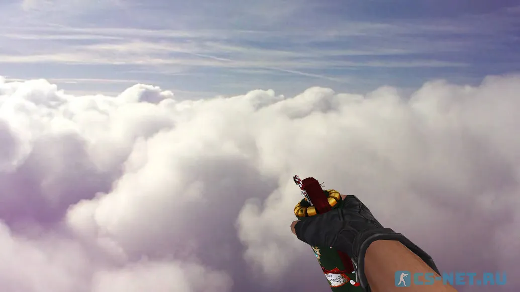 Модель слеповой гранаты «Xmas Flashbang» для CS 1.6