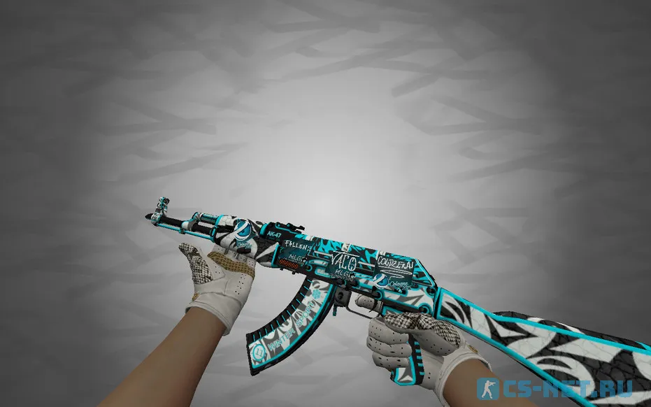 Пак моделей оружия «Водительские перчатки | Королевский змей» для CS 1.6 (AK47)