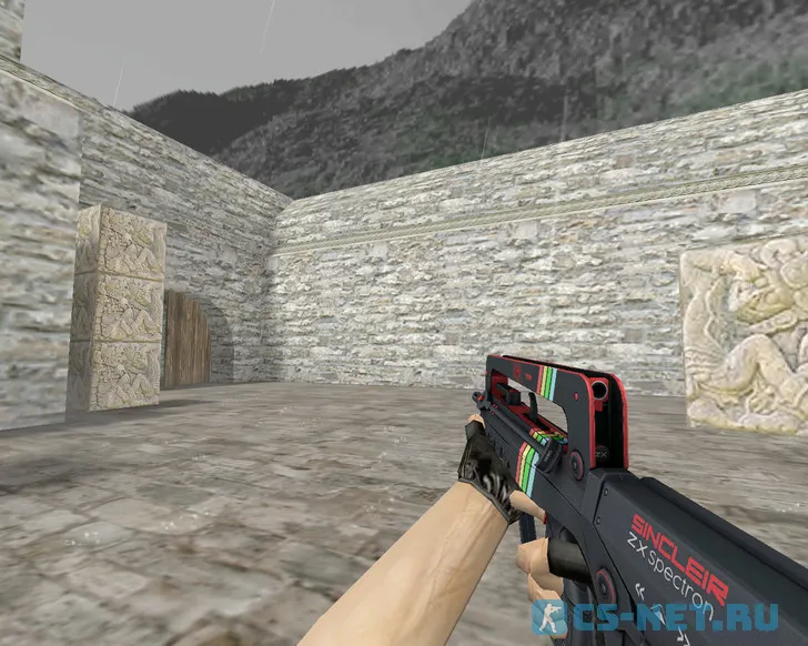Пак моделей оружия «Хищные воды» (Riptide) для CS 1.6 (Famas)