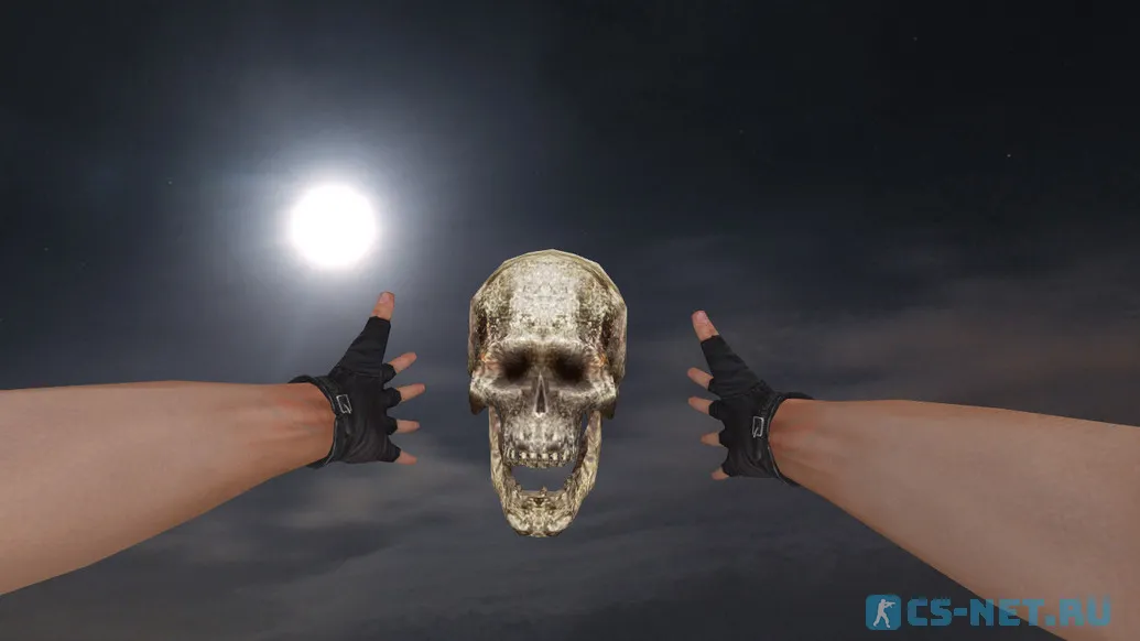 Модель HE гранаты «Human Skull Grenade» для CS 1.6