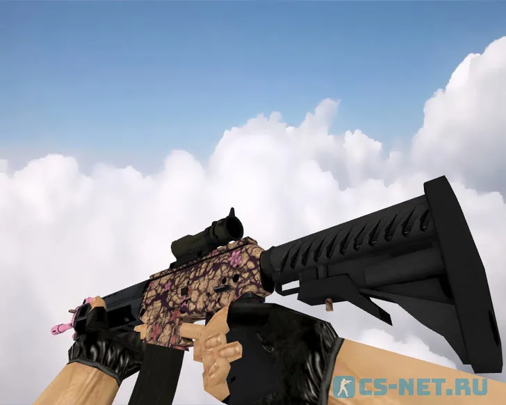 Пак моделей оружия из коллекции «Мираж 2021» для CS 1.6 (SG552)