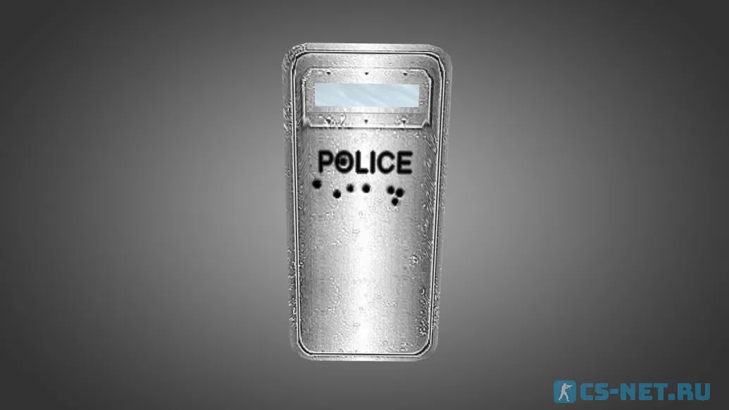 Модель «Black and Silver Riot Shields» для CS 1.6