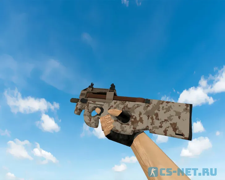 Пак моделей оружия из коллекции «Dust 2 2021» для CS 1.6 (P90)
