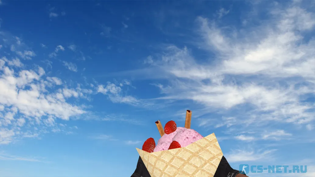 Модель гранаты «Ice Cream Grenade» для CS 1.6