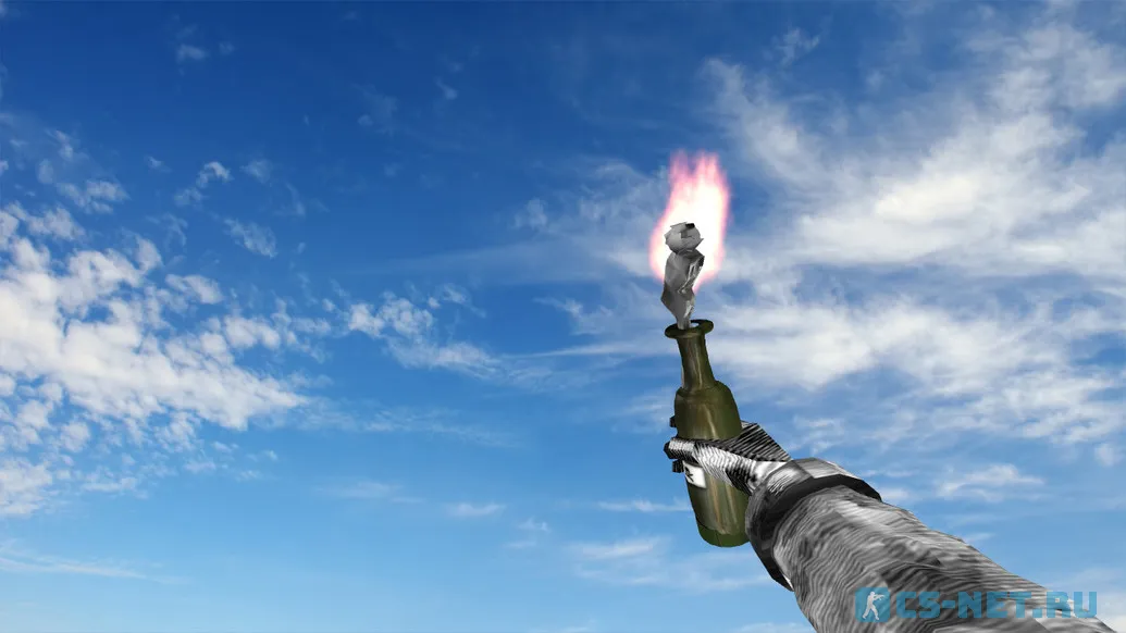 Модель HE гранаты «Oldstyle Molotov» для CS 1.6