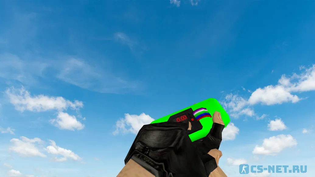 Модель «C4 Nature Green» для CS 1.6 (скрин 2)