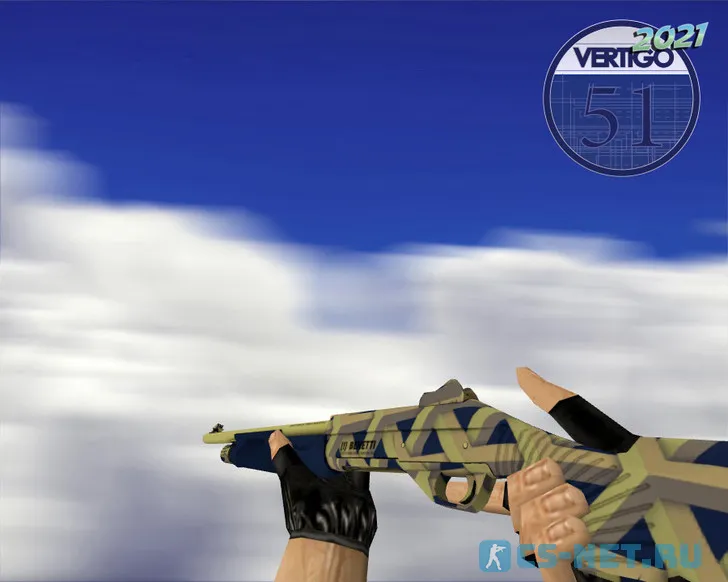 Пак моделей оружия «Vertigo 2021» для CS 1.6 (Nova)