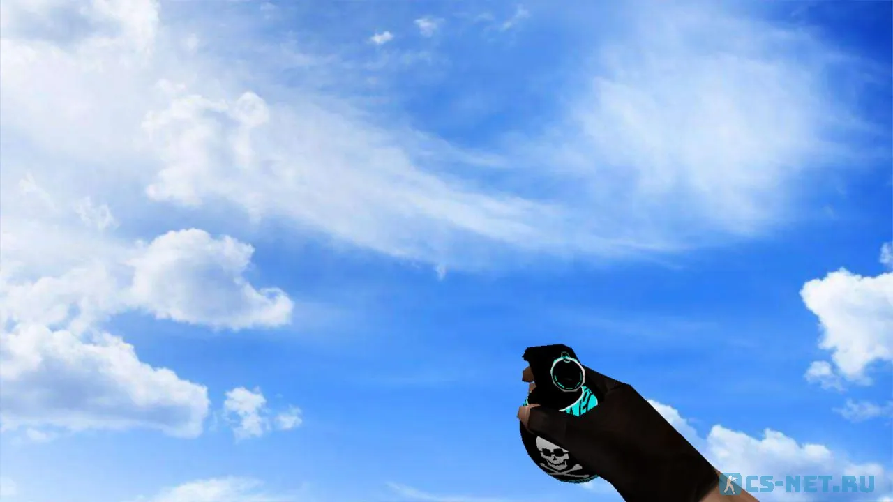 Пак гранат «Череп» для CS 1.6 (слеповая)
