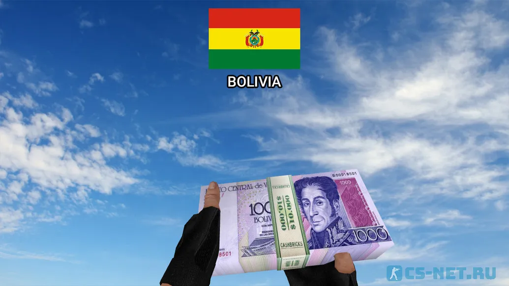 Модель «Бомба | Деньги» для CS 1.6 (Bolivia - Bolivares)