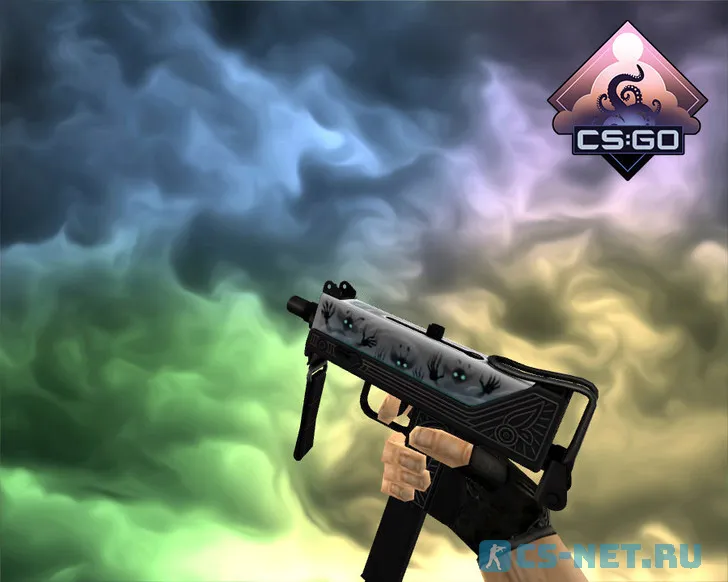 Пак моделей оружия «Грёзы и кошмары» для CS 1.6 (MAC10)