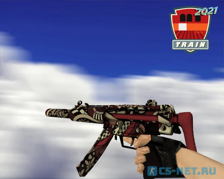 Пак моделей оружия из коллекции «Train 2021» для CS 1.6 (MP5)