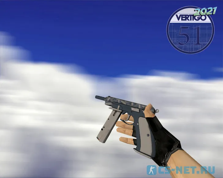 Пак моделей оружия «Vertigo 2021» для CS 1.6 (CZ75)