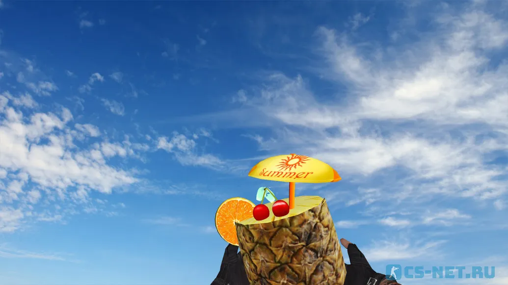 Модель HE гранаты «Pineapple Cocktail» для CS 1.6