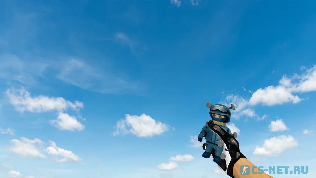 Модель HE гранаты «CF Voodoo Grenade» для CS 1.6
