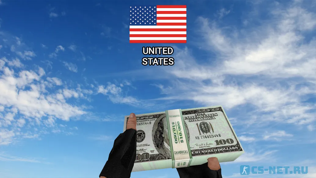 Модель «Бомба | Деньги» для CS 1.6 (USA - Dollar)