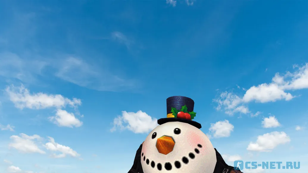 Модель HE гранаты «Weird Snowman Grenade» для CS 1.6