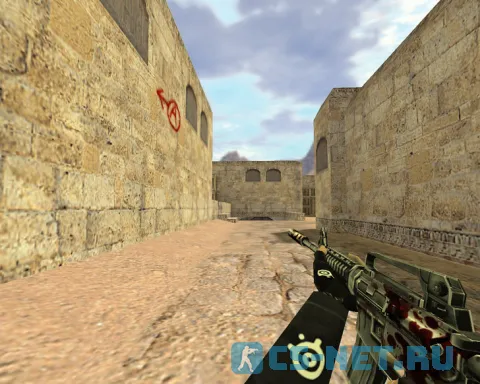 Пак моделей оружия «Steelseries» для CS 1.6 (M4A1)