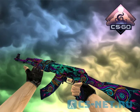 Пак моделей оружия «Грёзы и кошмары» для CS 1.6 (AK47)