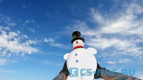 Модель HE гранаты «Happy Snowman Grenade» для CS 1.6