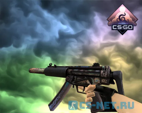 Пак моделей оружия «Грёзы и кошмары» для CS 1.6 (MP5)