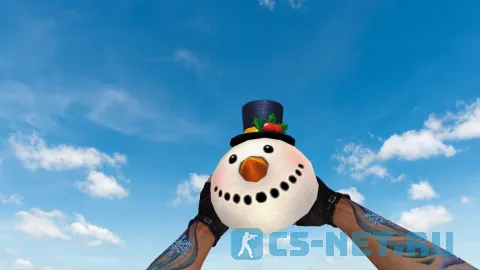 Модель HE гранаты «Weird Snowman Grenade» для CS 1.6 (скрин 2)