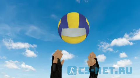 Модель HE гранаты «Волебольный мяч» для CS 1.6 (скрин 4)